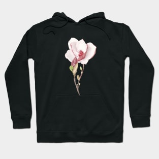 Magnolia watercolor art. Hoodie